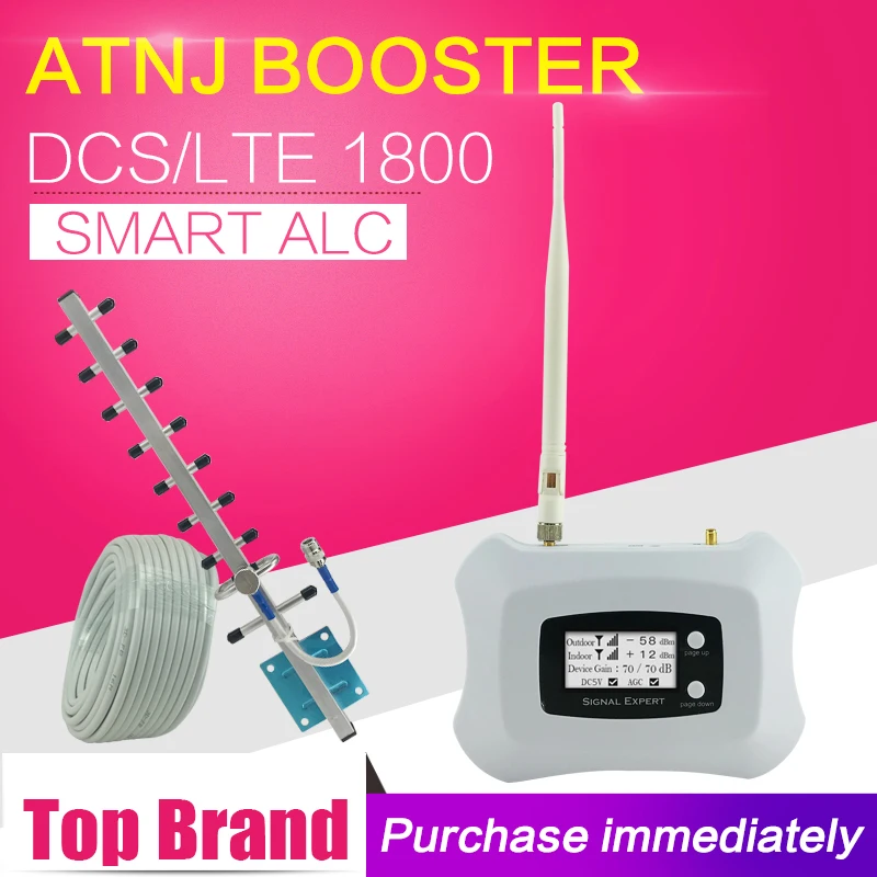 Amplificateur Gsm 4g Lte 1800 B3 Pour Réseau De Téléphonie Mobile
