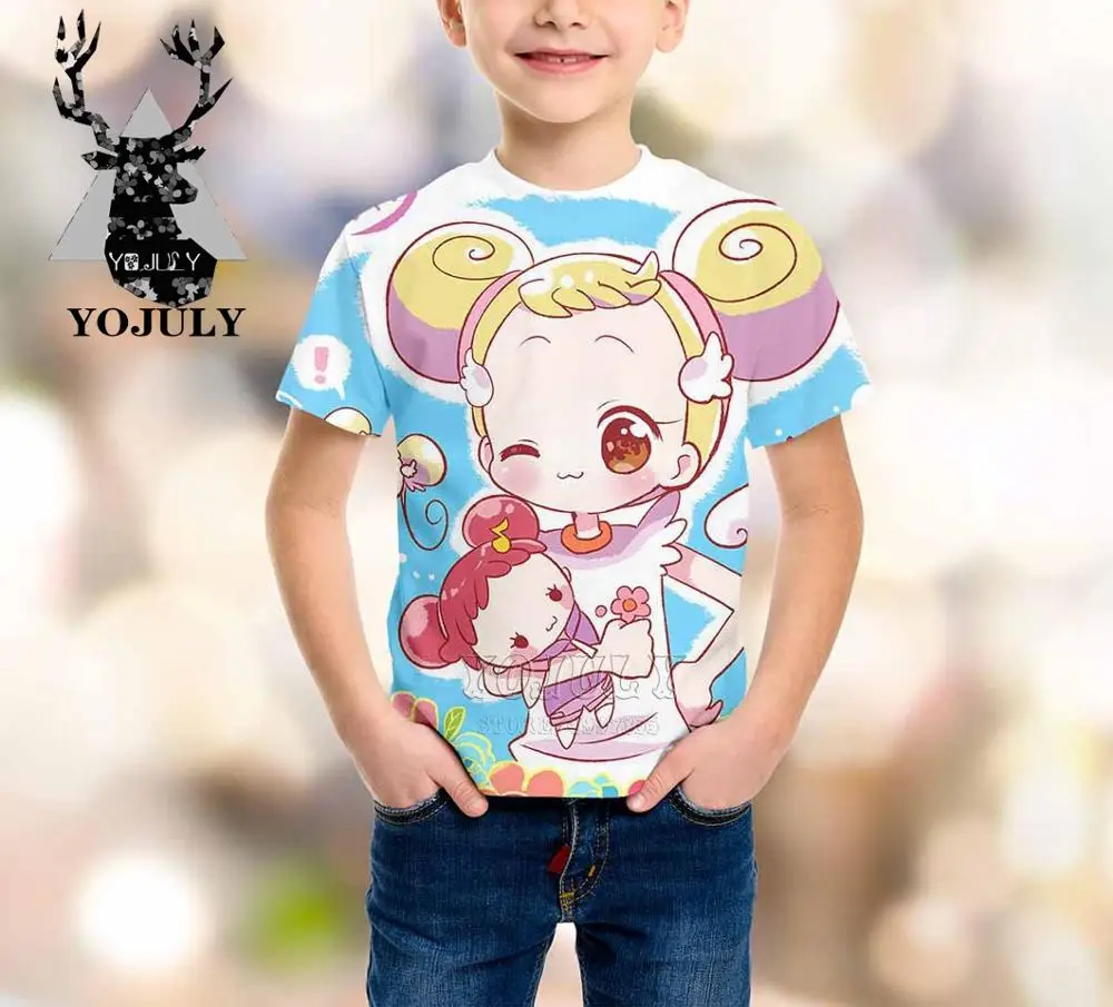 YOJULY Witch Doremi harajuku/детская одежда с 3D принтом для маленьких мальчиков и девочек