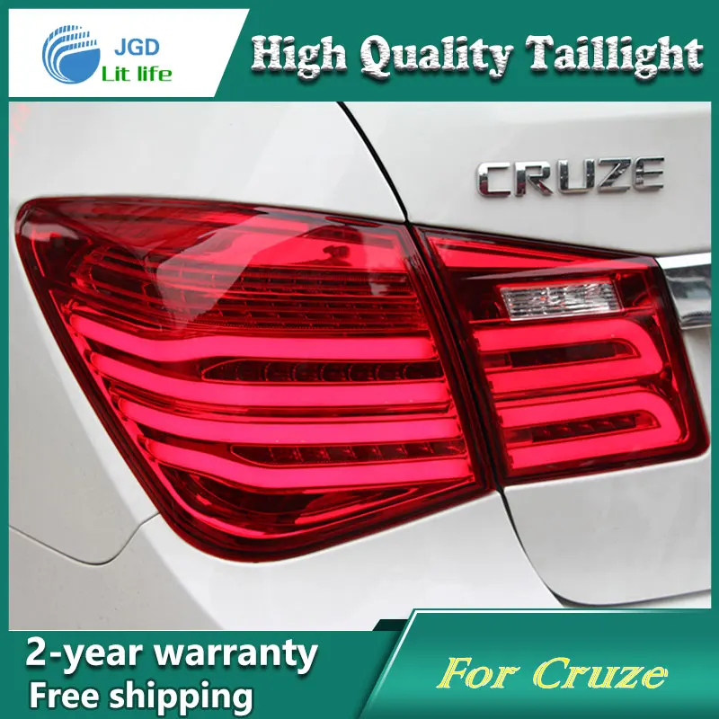 Car Styling Tail Lamp For Chevrolet Cruze 2009 2013 Tail Lights LED Tail Light Rear Lamp