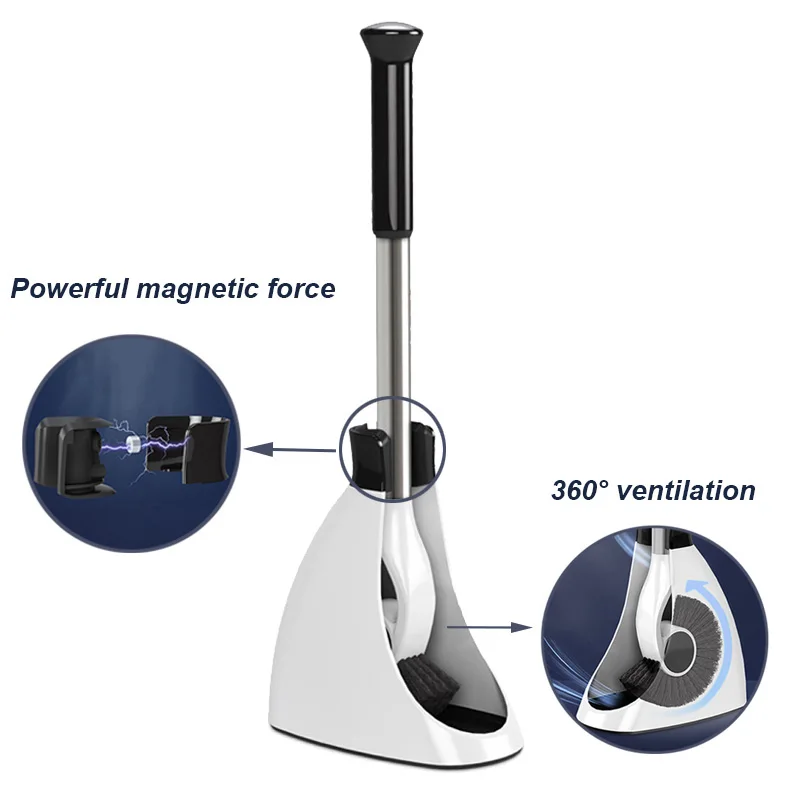 Домашний туалет щетка Чистящая щётка держатель ручки из нержавеющей стали напольная с основанием wc ванная аксессуары набор