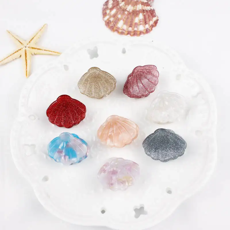 Корейский Чехол женский коготь для волос Блестящий Краб Amoeba шпилька милые заколки для волос Макияж для волос аксессуары Мини Размер коготь