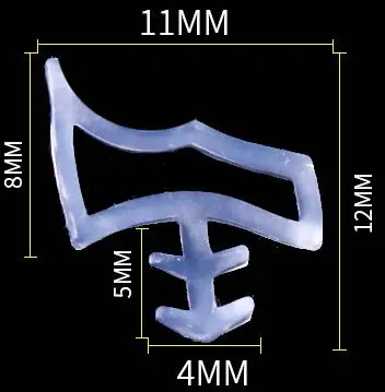10 м силиконовые уплотнительные полосы двери и окна ванная комната пыле ветрозащитный шумоизоляция - Цвет: NO5