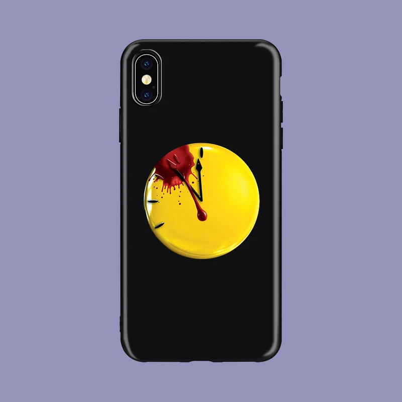 Watchmen Doctor Manhattan DC Rorschach мягкий силиконовый черный чехол для телефона iPhone 5 5S SE 6 6s 7 8 plus X Xs XR max