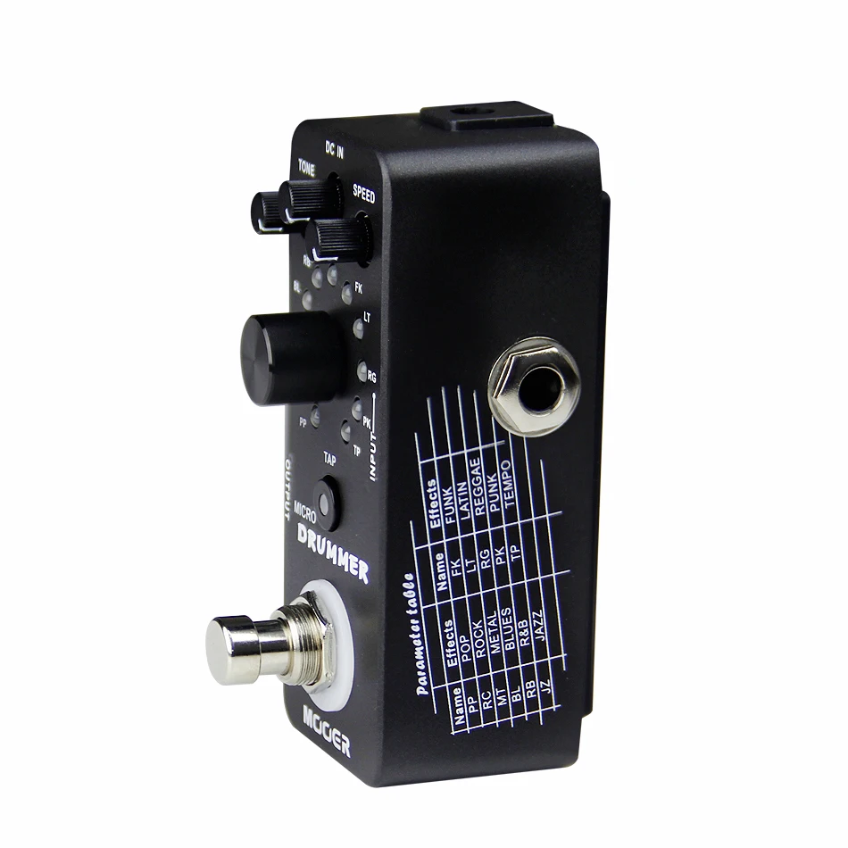 Mooer Micro Drummer Guitar Pedal Compact Drum Machine Guitar Effects Pedal Guitar Accessories Mooer Micro Drummer Guitar Pedal Compact Drum Machine Guitar Effects Pedal Guitar Accessories