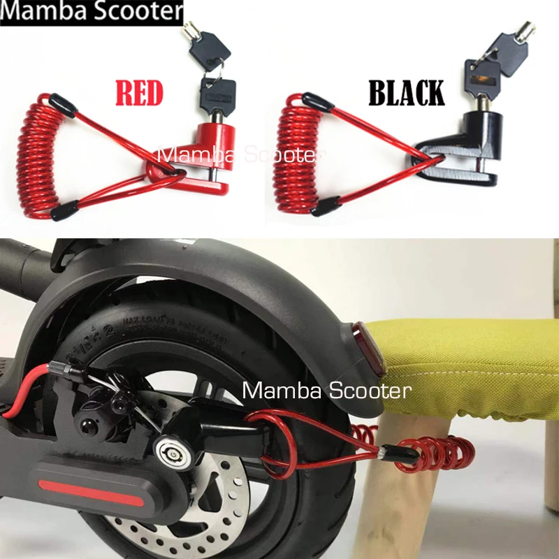 Anti-Theft Wheel Disc Brakes Scooter Lock For Xiaomi Mijia M365/pro Electric Sco 