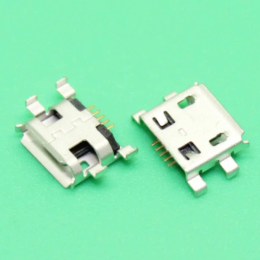 25 모델 50ps/lot 마이크로 USB 잭 5P 5pin USB 충전 소켓 커넥터 SMD DIP V8 포트 충전 데이터 전원 플러그