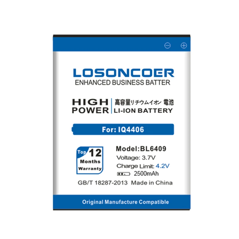 BL6409 Battery for Fly IQ4406 IQ 4406 BL 6409 High Quality battery (1)