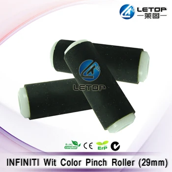 

Rubber Pinch Roller for Xaar 128 printhead Infiniti Witcolor Design Myjet Crystaljet printer paper pressure rubber rollers 29mm