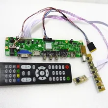 ТВ+ HDMI+ VGA+ AV+ USB+ Аудио ЖК-драйвер " N070ICG-LD 1280*800+ LVDS кабель+ клавиатура OSD+ пульт дистанционного управления ЖК-телевизор драйвер платы