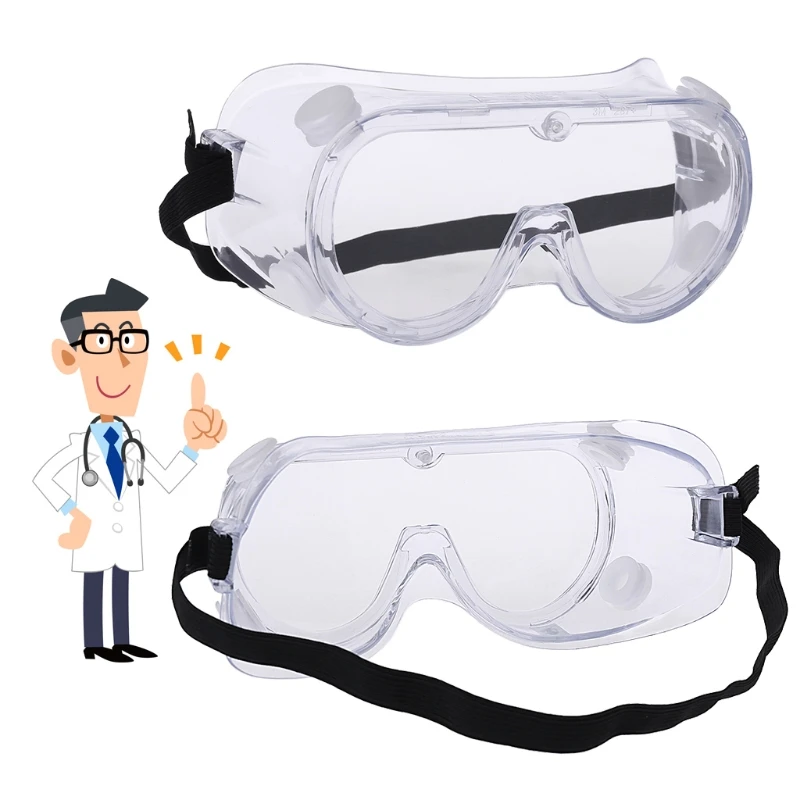 Противоударный противохимические всплеск защитные очки экономики прозрачные линзы Labs для лабораторной работы qiang