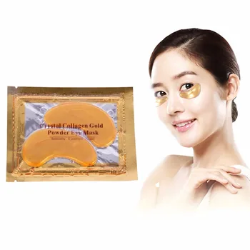 

5 Pairs 10 Pcs Gold Crystal Collagen Eye Mask Eye Patches Remove Anti-Puffiness Dark Circle Beauty Cosmetic