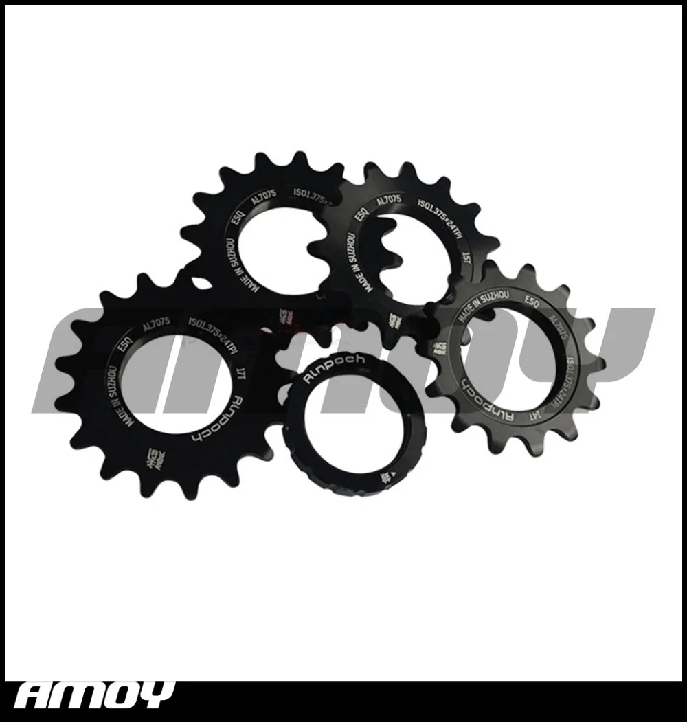

Taiwan RINPOCH 13T/14T/15T/17T Fixed gear cogs,track bike Single Speed Sprocket,high quality alu alloy 7075
