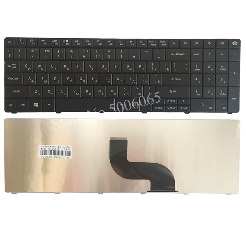 Клавиатура для ноутбука RU Новая русская клавиатура Packard Bell Easynote TM05 TM80 TM81 TM97 TM86 TM87