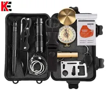 Набор для выживания на открытом воздухе кемпинга инструменты для путешествий аварийное спасение Многофункциональный первой помощи SOS EDC Мульти инструменты принадлежности тактическая ручка