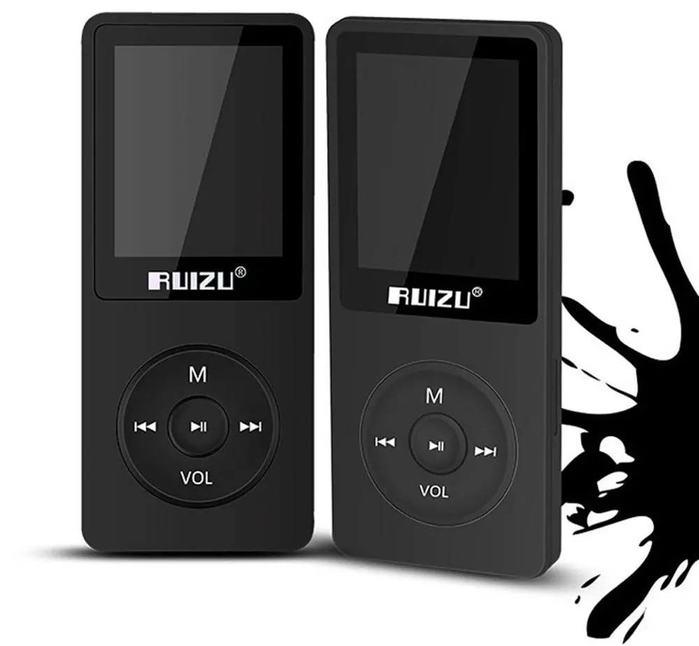 Ruidu X02 MP3 плеер 4G/8G портативный MP3 музыкальный плеер играть 80 часов с fm-радио, электронная книга, диктофон Бесплатные оригинальные наушники