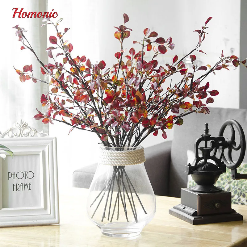 new year decor modern handmade flowers stem silk flowers artificial leaves new year decor modern handmade flowers stem silk flowers artificial leaves