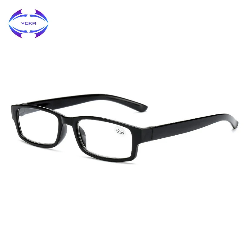 VCKA, новые модные очки для чтения, женские, мужские, Oculos de Grau, черные очки+ 1,00+ 1,50+ 2,00+ 2,50+ 3,00+ 3,50+ 4,00