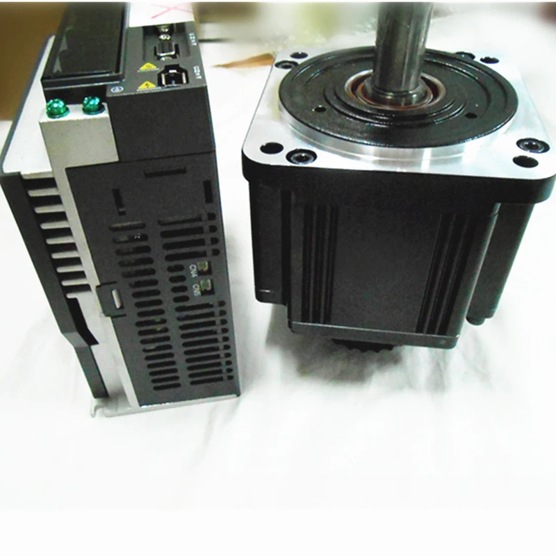 CNC 2KW AC Servo Motor & Drive kits System 220V 9.55NM 130mm with 3M