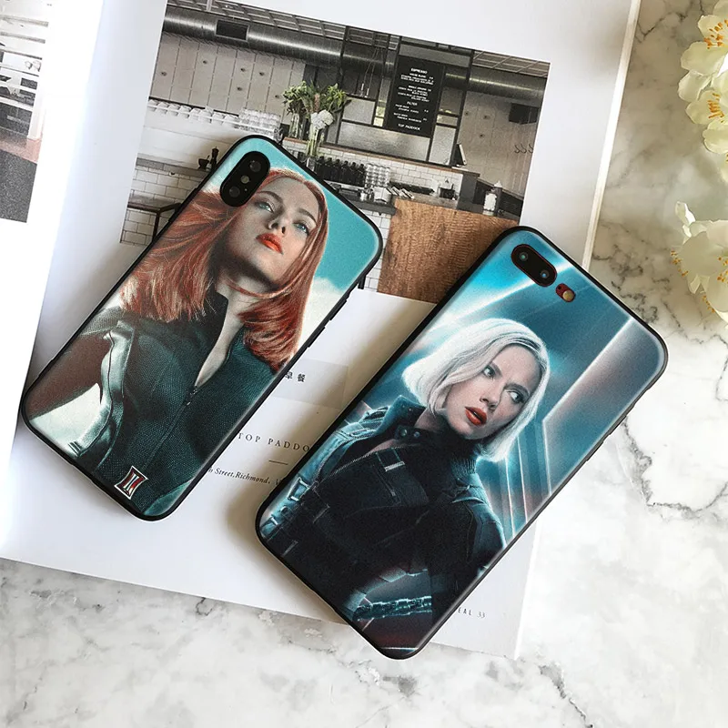 

Black widow natasha Comics Soft Silicone Phone Case Cover Shell For Apple IPhone 5 Se 5s 6 6s Plus 7 8 7Plus 8Plus X