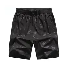 Новое поступление Лето Extra large камуфляжные повседневные штаны Для мужчин шорты Модный тонкий эластичный пояс Свободные печати большие размеры L-7XL 8XL