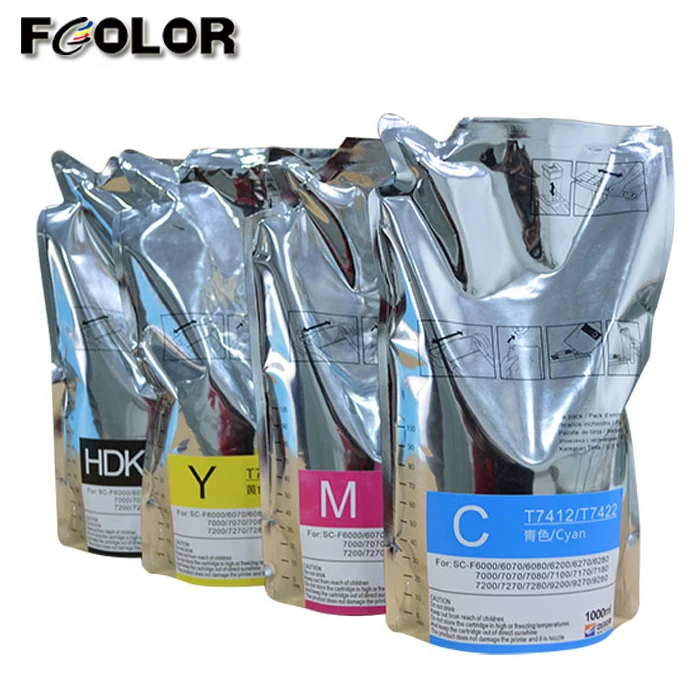 

1000ml T7411 T7414 T741X Sublimation Ink Bag With Chip for Epson Surecolor F6000 F6070 F6200 F7000 F9200