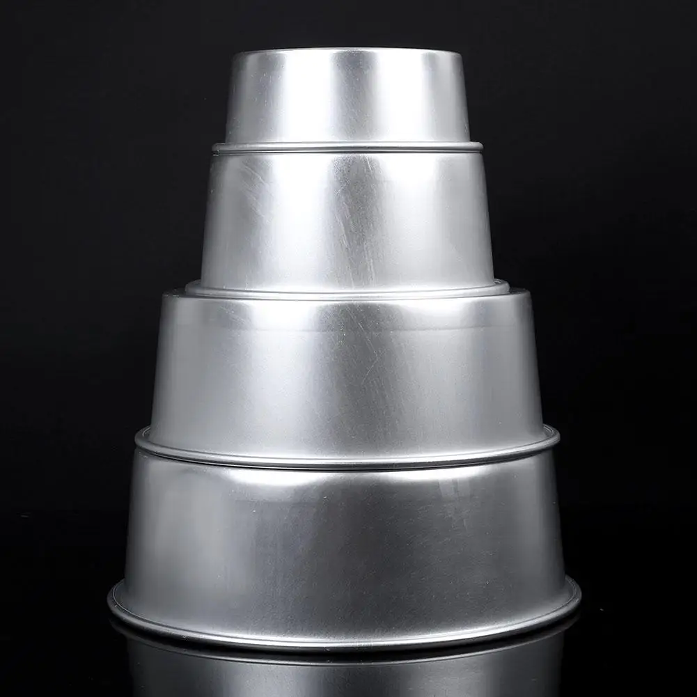 

2" Alloy Removable Bottom Round Cake Baking Mould Pan Tin Mold Bakeware Tray*