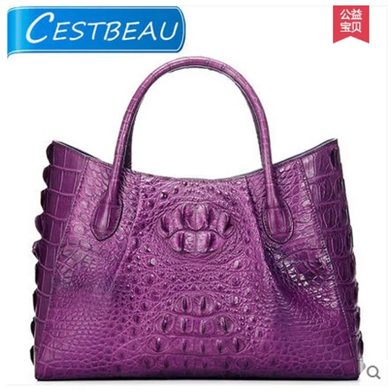 Best Price Женская кожаная сумка из крокодиловой кожи cestbeau, большая вместительность 2017, сумка с изображением Best Price Женская кожаная сумка из крокодиловой кожи cestbeau, большая вместительность 2017, сумка с изображением