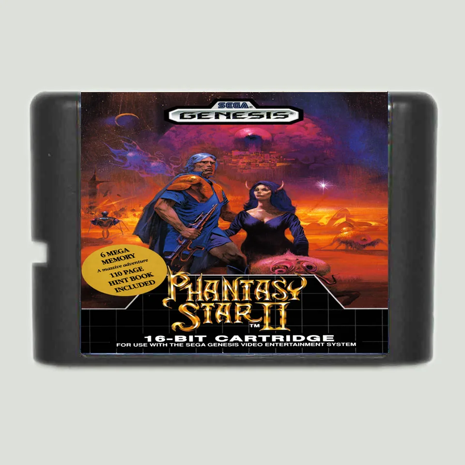 

Phantasy Star 2 16 bit MD Game Card For Sega Mega Drive For Genesis