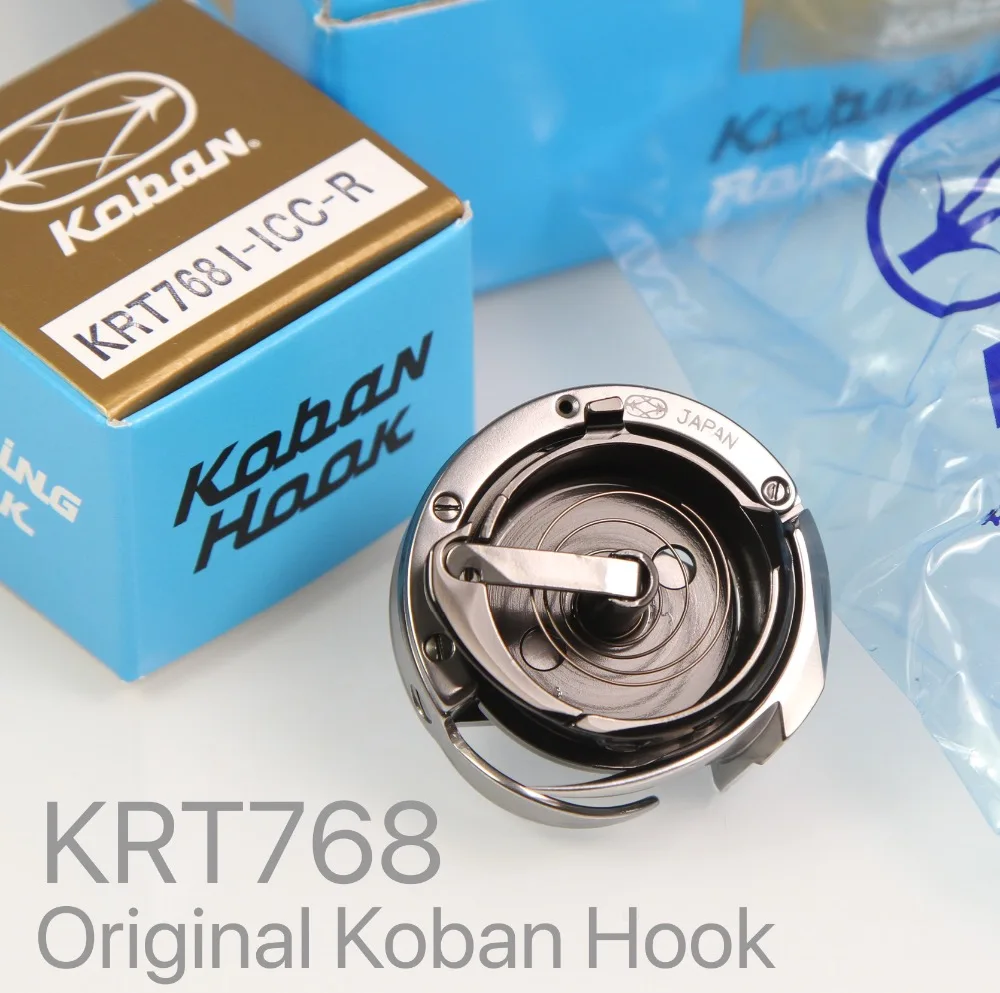 

KRT768i-icc-R Original Koban Hook for Durkopp Adler DA768 / Sunstar KM1082BL-7 / Highlead Sewing machine HG145J7101
