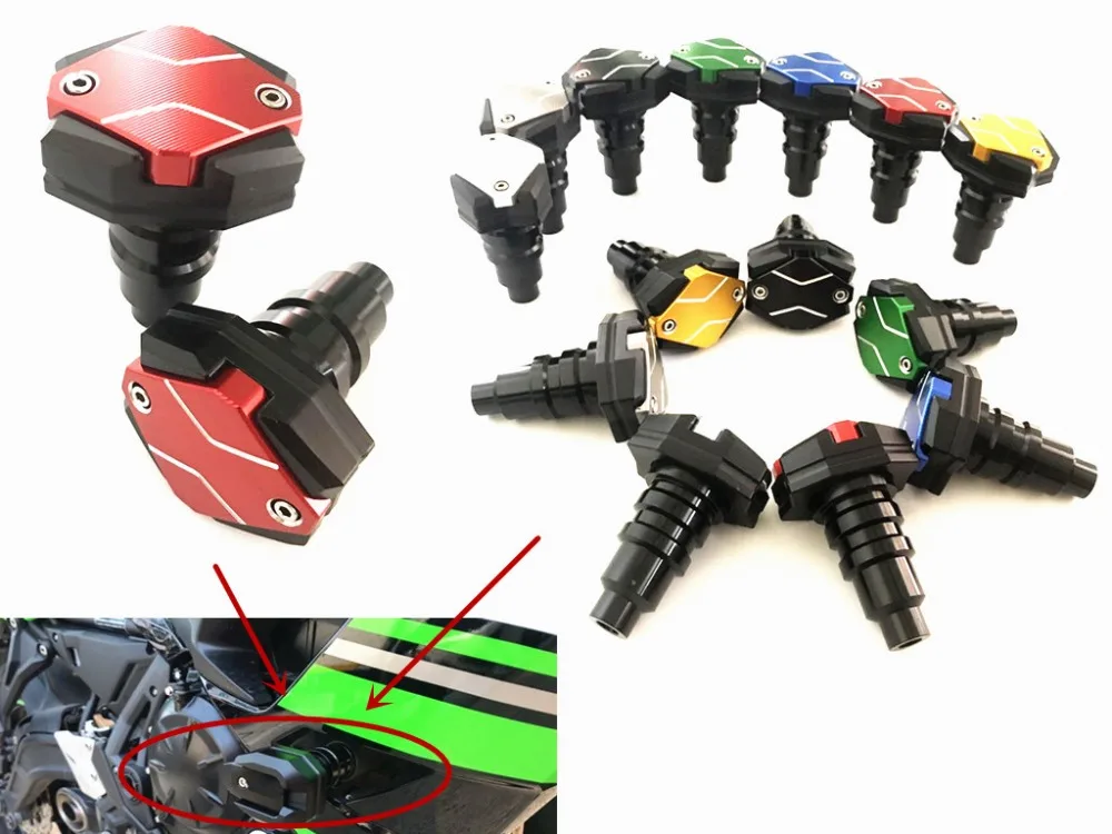 

Motorcycle Frame Sliders Screw Crash Pad Cover Falling Protector Guard for HONDA CBR125 CB400 GROM CBR250R CBR300R 500R 600 RR