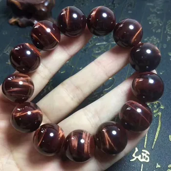 

Natural Red Tiger's Eye Gemstone Brazil Round Beads Crystal Stretch For Man Woman Bracelets 14mm 16mm 18mm 20mmAAAAA