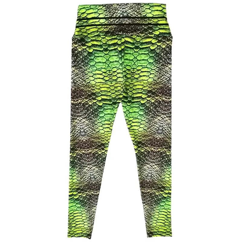 Штаны Для Йоги со змеиным принтом, дышащие быстросохнущие штаны для йоги, женские облегающие леггинсы для фитнеса и йоги, спортивная одежда для бега, 4as
