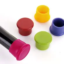 100 шт Силиконовое для вина пробки утечки бесплатно вина герметики для бутылок для красного вина и бутылки пива крышка