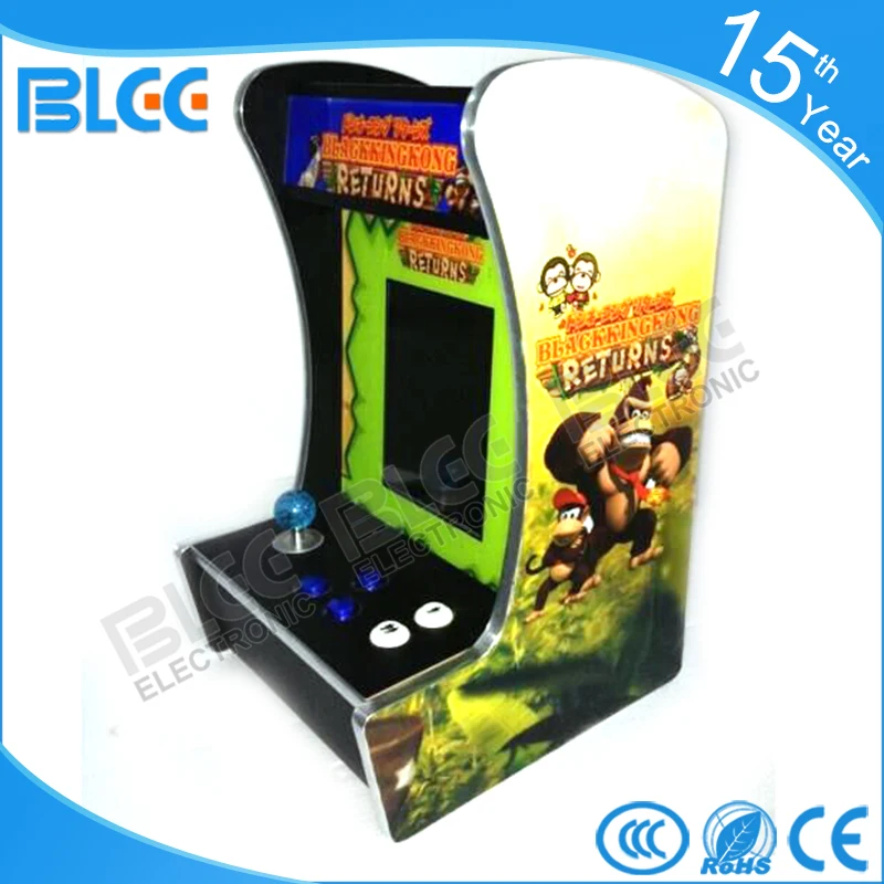 10.4 " LCD Mini table top arcade with Classical games 60 In 1 PCB/coin