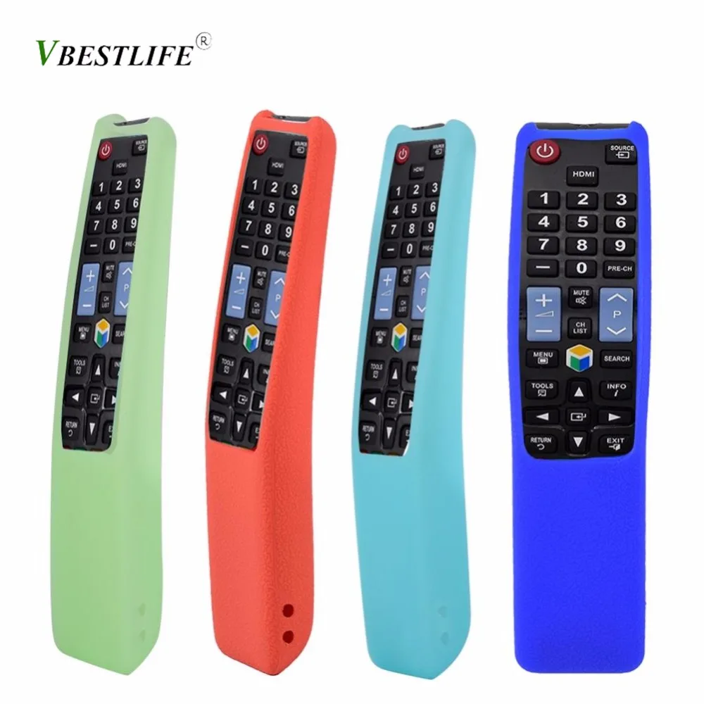 VBESTLIFE Soft Silicone Remote Control Cover Case for Samsung TV Remote Shockproof Protective
