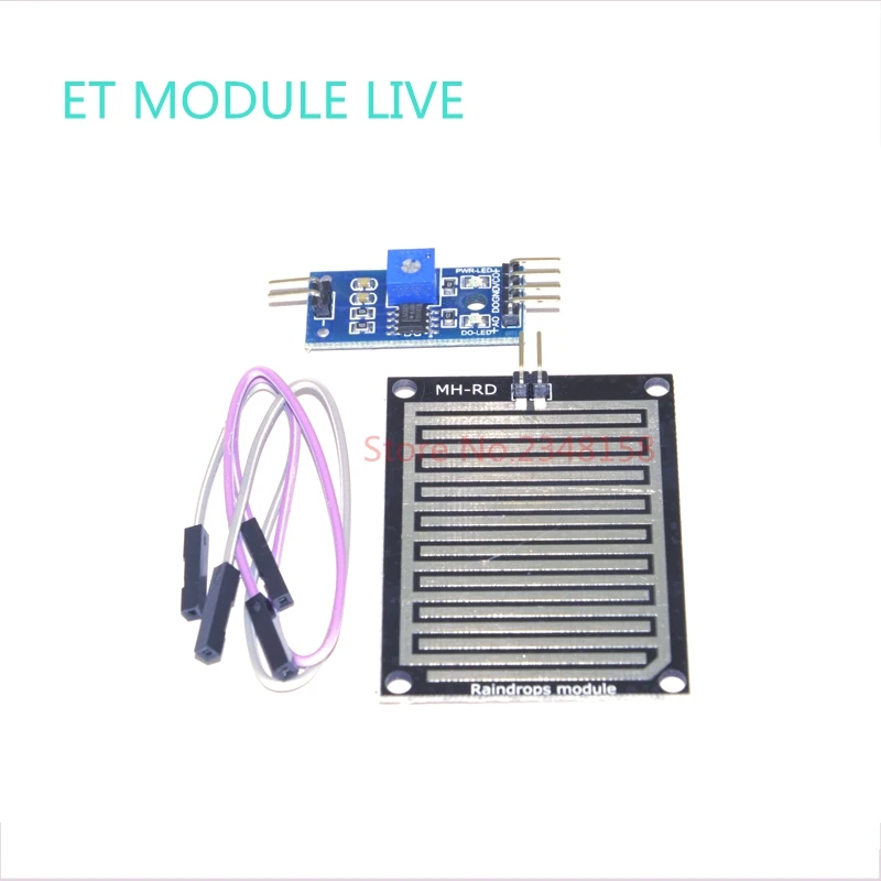 Rain Detection Module Moisture Sensor For Arduino Raspberry PI STM32 BRAND NEW
