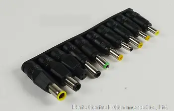 

1 pcs DC Jack 5.5x2.1mm Female to 10 Plug Adapter Notebook Laptop Universal DC Power Adapter For Lenovo/ACER/ASUS/IBM/Samsung/HP