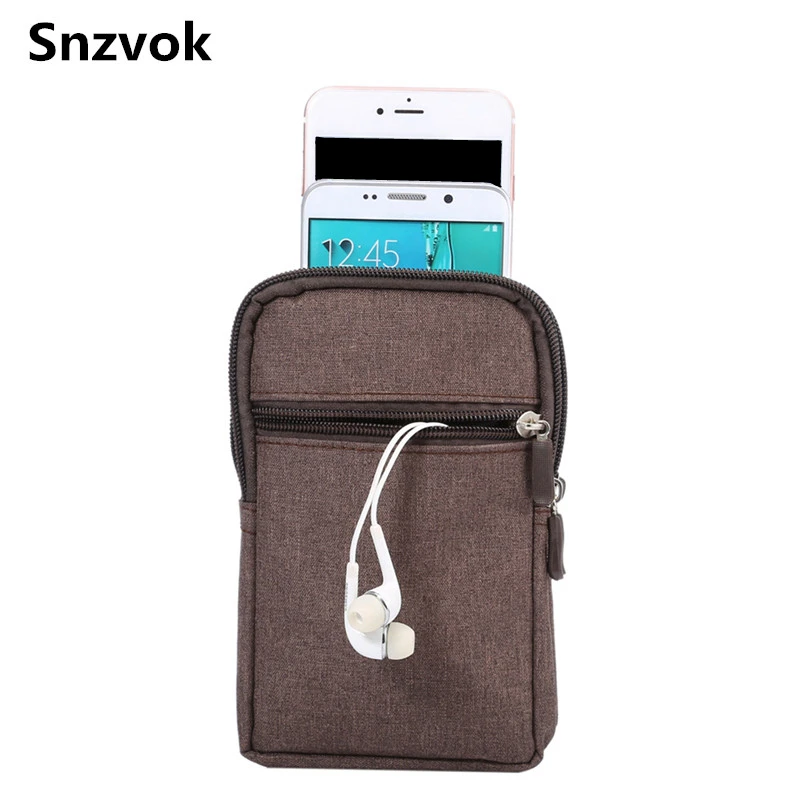 Snzvok для samsung iPhone Универсальный Открытый джинсовый Досуг хип поясной ремень сумки