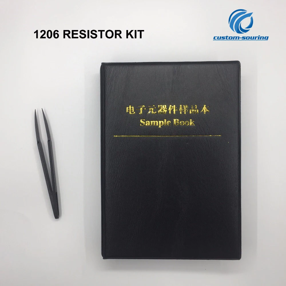 8500 шт. 1% 1206 smd Резистор Комплект 1206 резистор Ассортимент книга образцов для резистора книга 170 значение* 50 шт. резистор упаковка