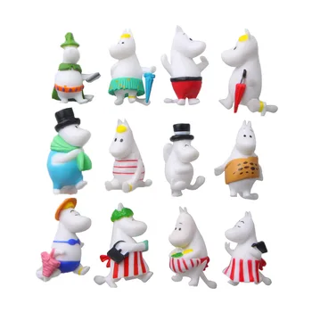 

Cartoon creative hippopotamus Moomin series decoration fridge magnets PVC powerful fridge magnets