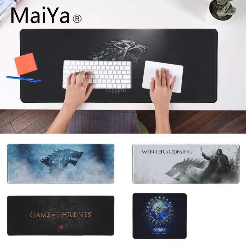 

Maiya New Designs Game Of Thrones Office Mice Gamer Soft Mouse Pad Rubber PC Computer Gaming mousepad