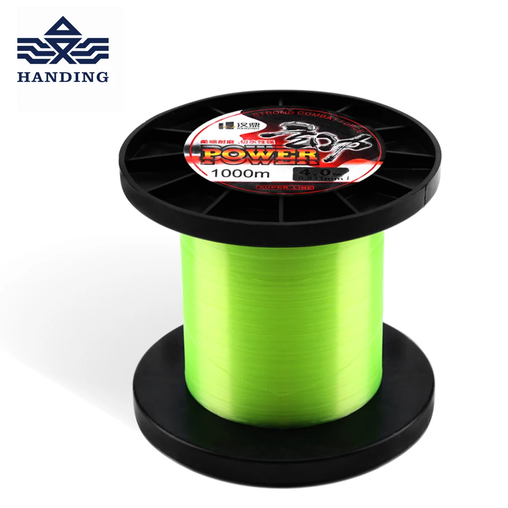 Handing 1000M fluorocarbon coating Nylon Fishing Line super Strong Monofilament carp Fishing