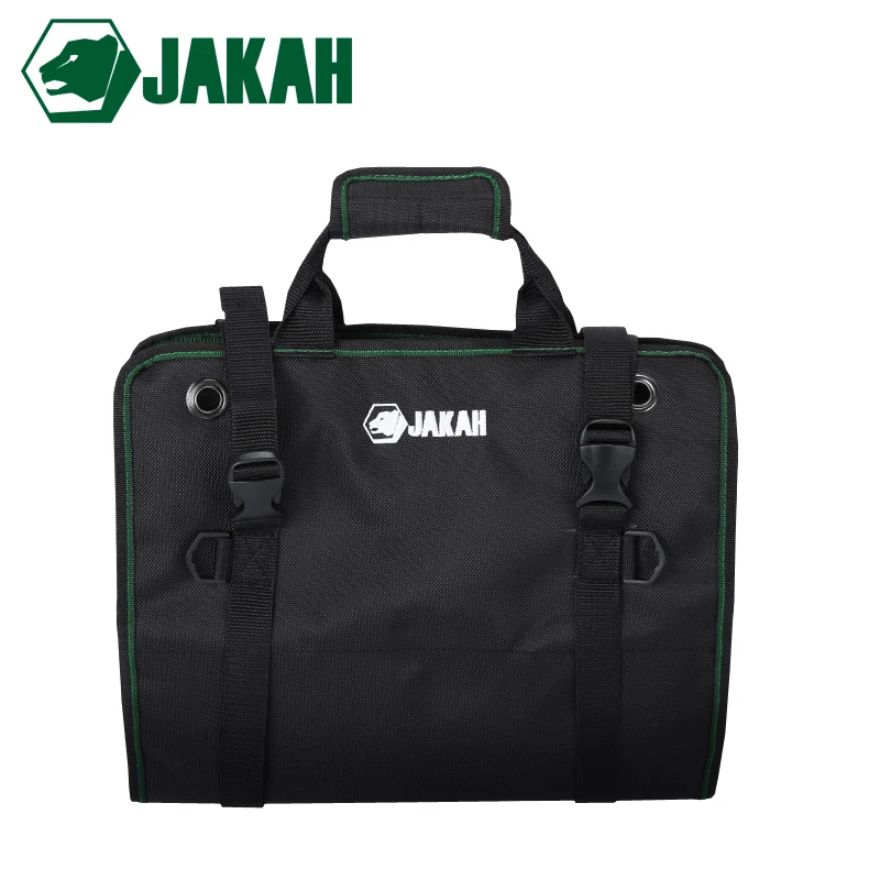 

JAKAH 2018 Utility Bag Practical Carrying Handles Multifunctional Oxford Canvas Roll Rolling Repairing Portable Tool Bag