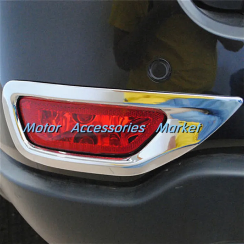 New Chrome Rear Fog Light Cover Trim For Jeep Grand Cherokee 2014 2015
