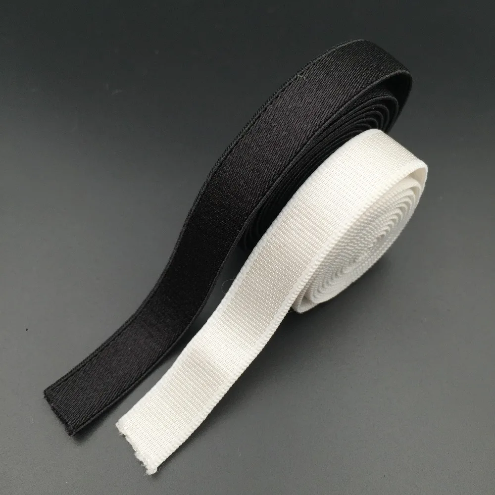 1YD 1/4 8MM Elastic for lingerie sewing Bra-making supplies White Decorative Shiny Shoulder Strap Bra-making Elastic