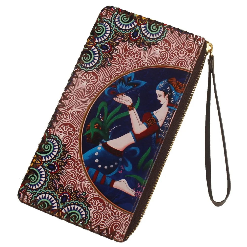Vintage National handmade Woven Womens wrist wallets and purses female ...