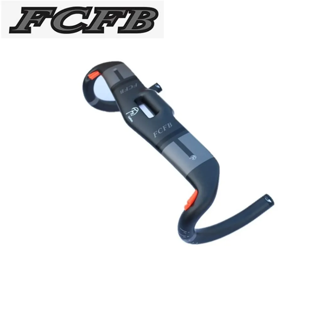 2016 new arrive FCFB FW matt gray black road handlebar internal cable