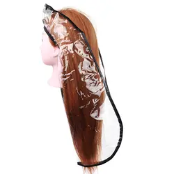 Прозрачный водостойкий Воронка для окрашивания волос шампунь тонировка окраска защита колпачок Pro салон парикмахерский инструмент для