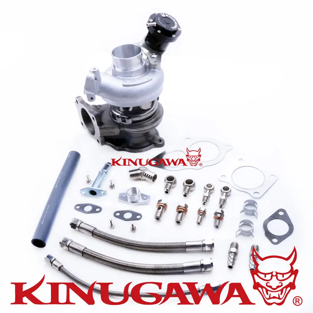 Турбокомпрессор Kinugawa турбокомпрессор 7 см для Mitsubishi 4G63T DSM VR4 Lancer EVO 1 ~ 3 Болтов|vr4
