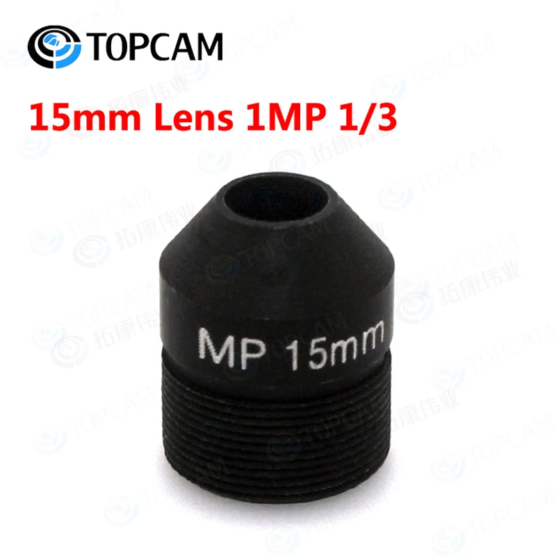 HD 2,0 линза CCTV 5,0 мегапикселей M12 15 мм объектив 1/2. " диафрагма F1.6 28,3 градусов для камеры видеонаблюдения
